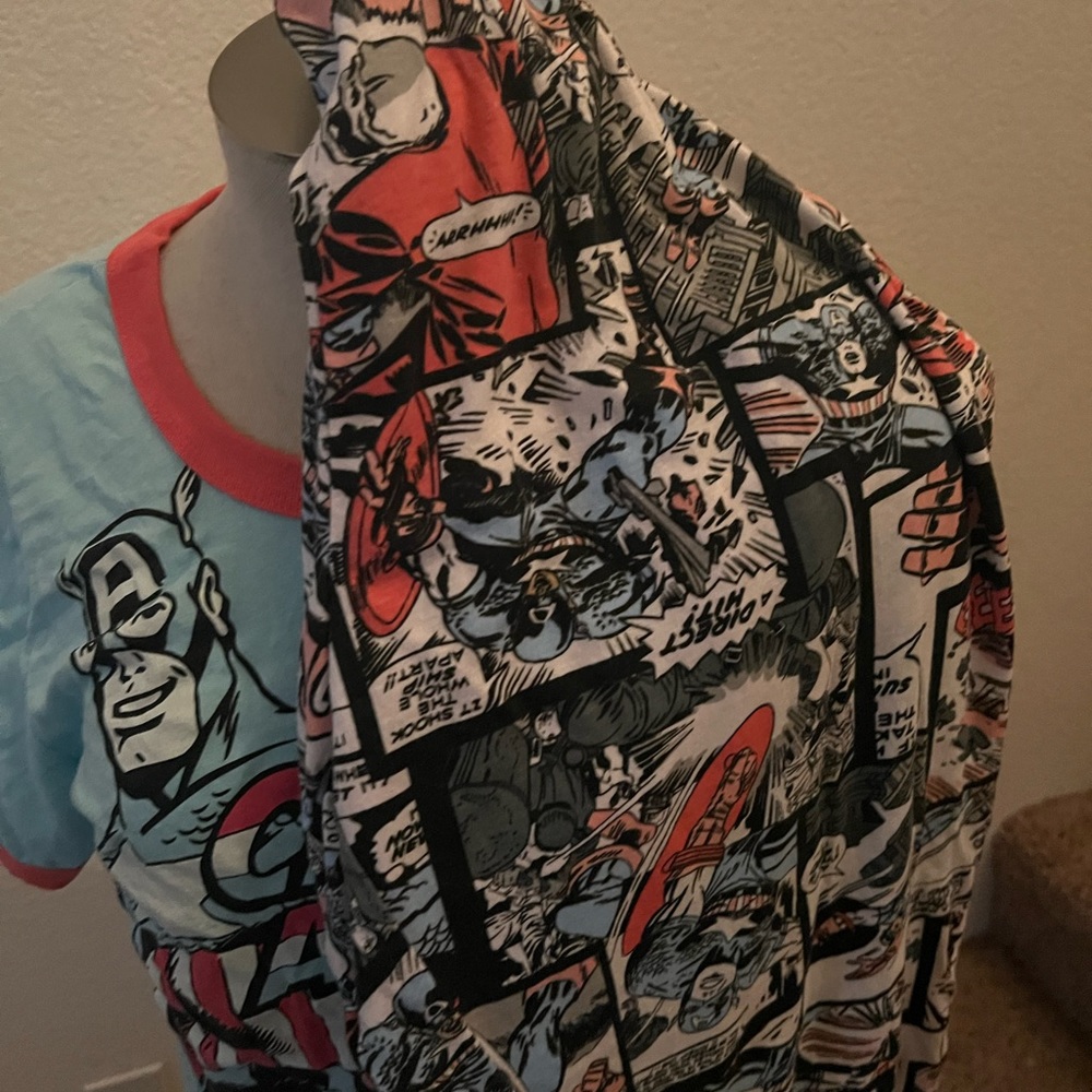 💙 Marvel Pajama Set (Captain America)